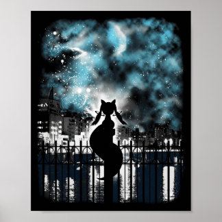 Póster Madoka - Kyubey