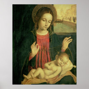 Póster Madonna and Child