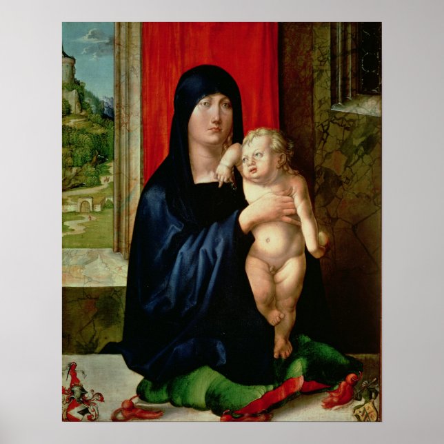 Póster Madonna and Child, c.1496-99 (Frente)