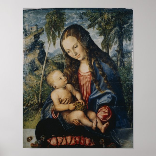 Póster Madonna bajo el abeto, c.1510 (Frente)