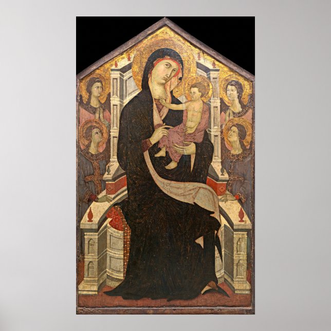 Póster Madonna & Child, Poster Bella Artes Città di Caste (Frente)