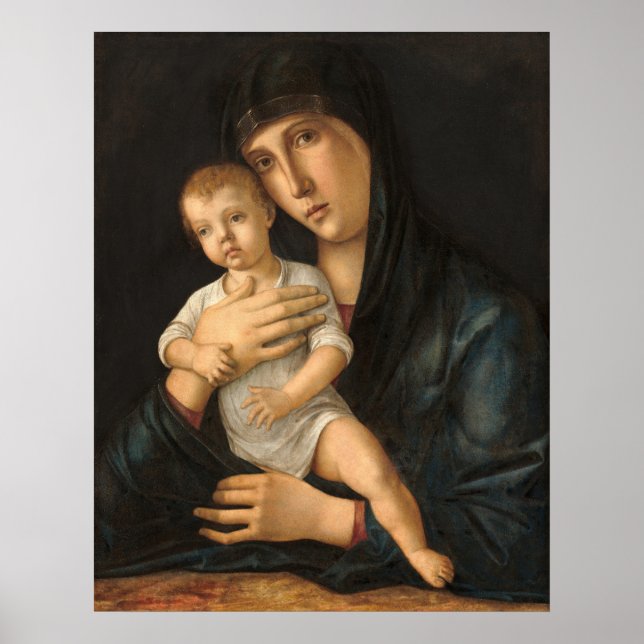 Póster Madonna & Child - Poster Bella Artes Giovanni Bell (Frente)