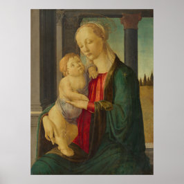 Póster Madonna & Child, Sandro Botticelli Bella Artes Pos