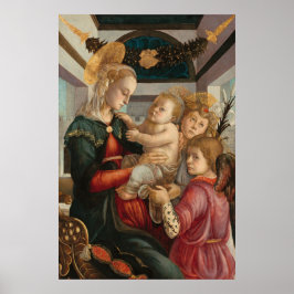 Póster Madonna & Child, Sandro Botticelli Bella Artes Pos