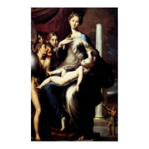 Madonna con el cuello largo