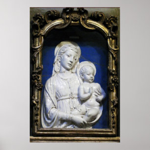 PÓSTER MADONNA CON HIJO