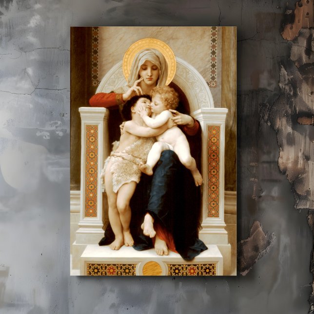 Póster Madonna con niño y Juan el Bautista (Subido por el creador)