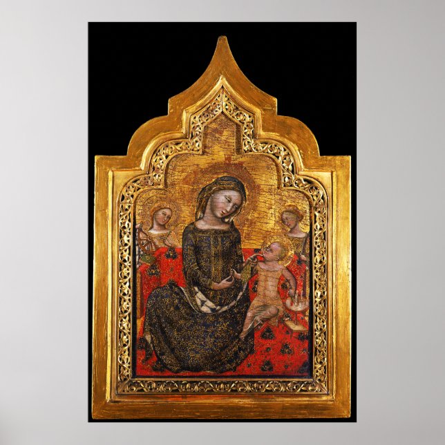 Póster MADONNA DE HUMILIDAD Por Vitale Da Bologna (Frente)