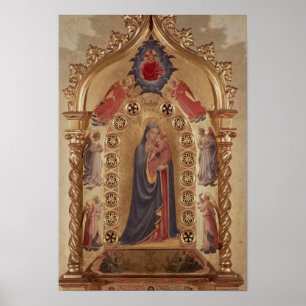 Póster Madonna de las Estrellas