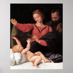 Póster Madonna de Loreto - Raphael - c1511