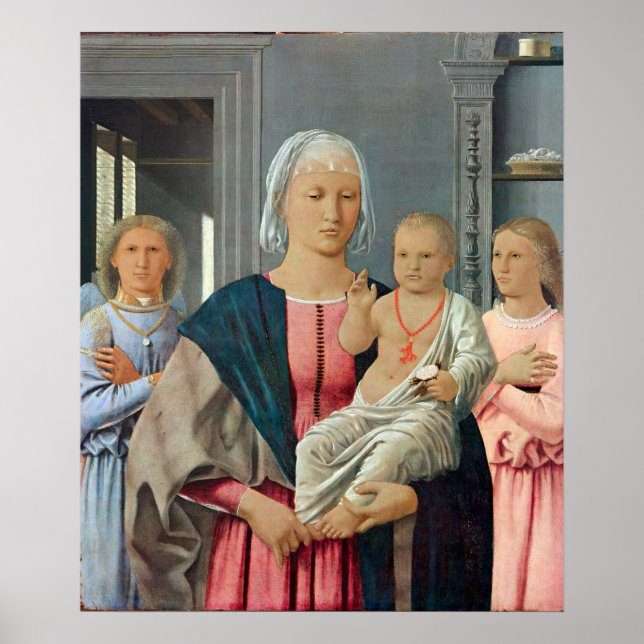 Póster Madonna de Senigallia - Piero della Francesca (Frente)