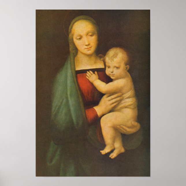 Póster Madonna del Gran Duque por Rafael - Poster (Frente)