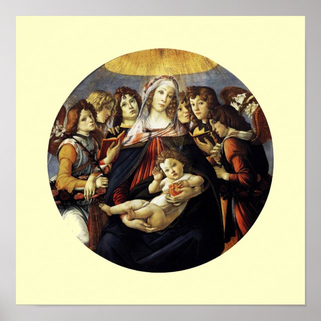 Póster Madonna del granado (Frente)