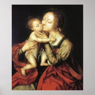 PÓSTER MADONNA E HIJO