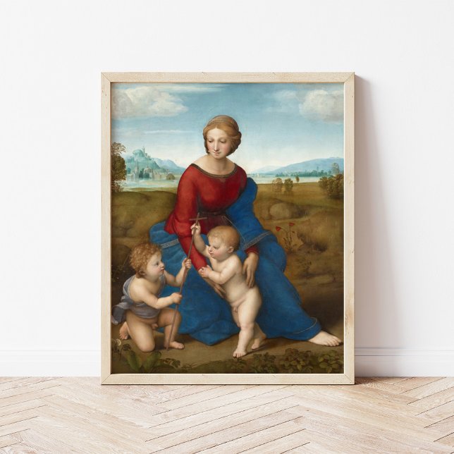Póster Madonna en el prado | Raphael (Subido por el creador)