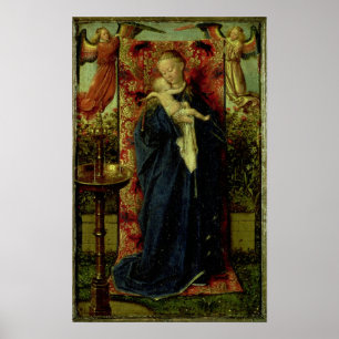 Póster Madonna en la fuente, 1439