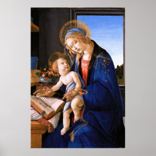 Póster Madonna enseña al niño Jesús Sandro Botticelli