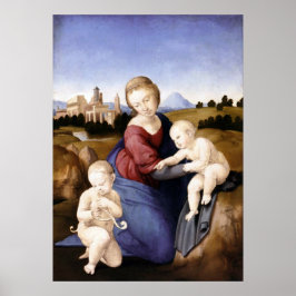 Póster Madonna Esterhazy - Raphael - c1508