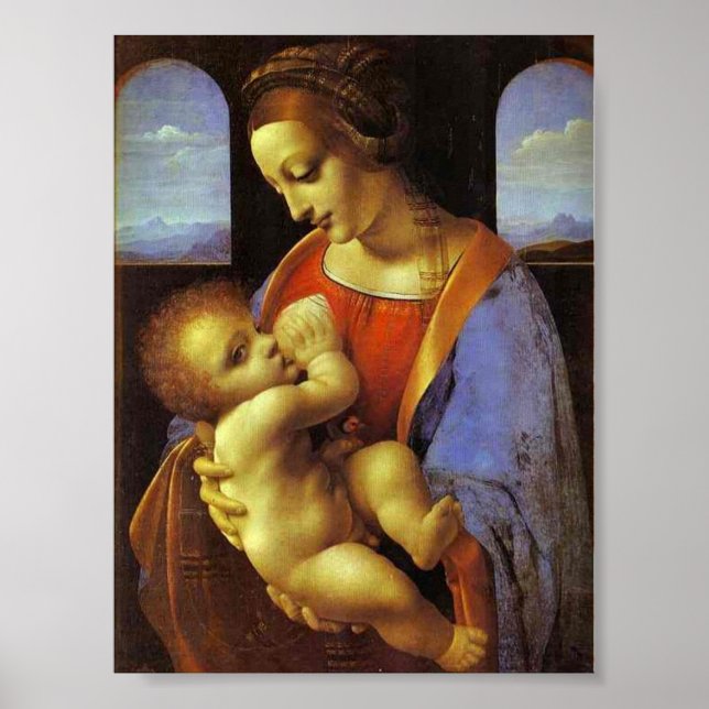 Póster Madonna Litta (Frente)