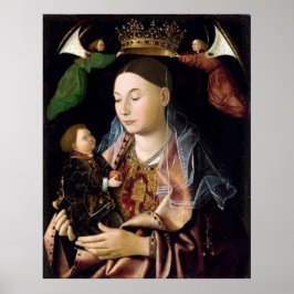 Póster Madonna Salting – Antonello da Messina