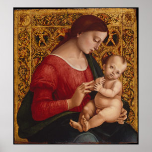 Póster Madonna y el niño, aproximadamente 1505-07