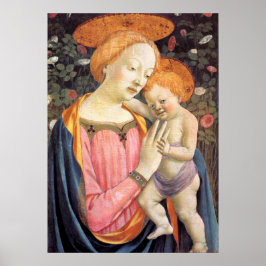 Póster Madonna y niño 2 - Veneziano - c1432