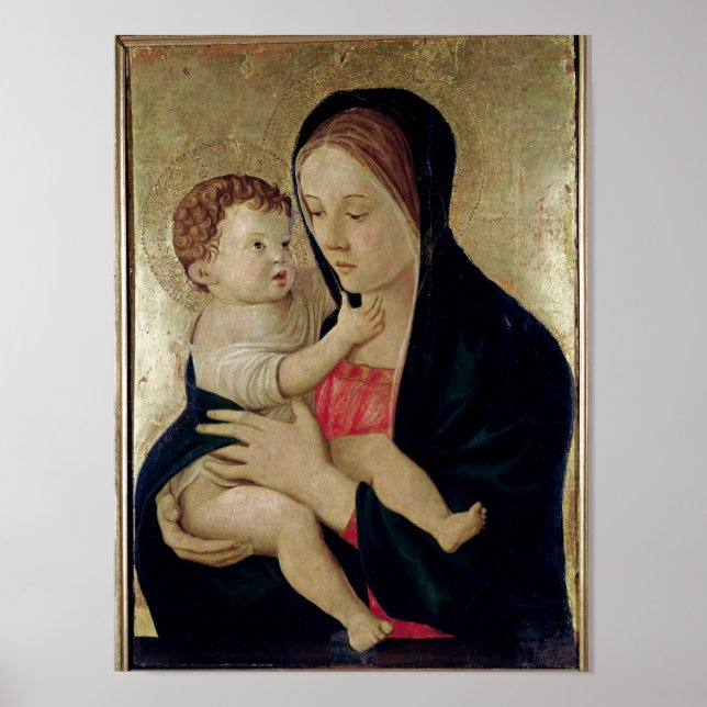 Póster Madonna y niño, c.1475 (Frente)