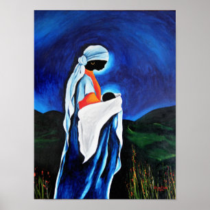 Póster Madonna y niño - Hijo amado 2008