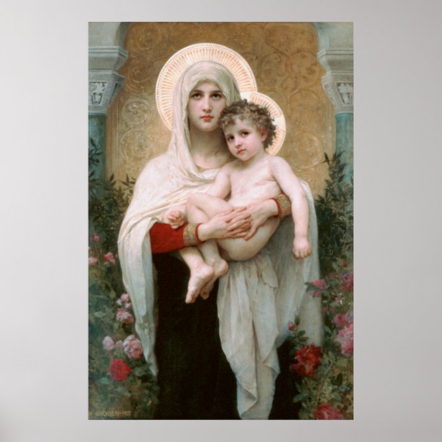 Póster Madonna y poster infantil (Frente)