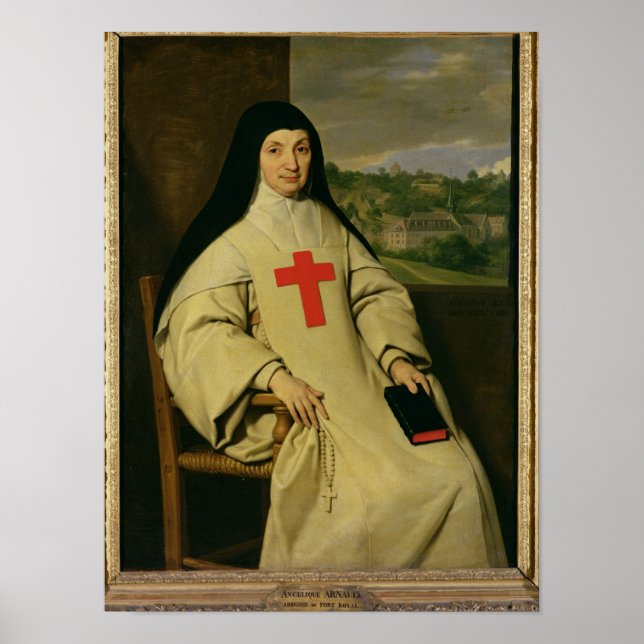 Póster Madre Angelique Arnauld Abbess (Frente)