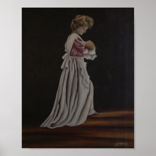 Póster Madre con hijo