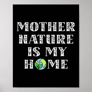 Póster Madre Cuta Naturaleza Mis Hijos Hombres Mujeres