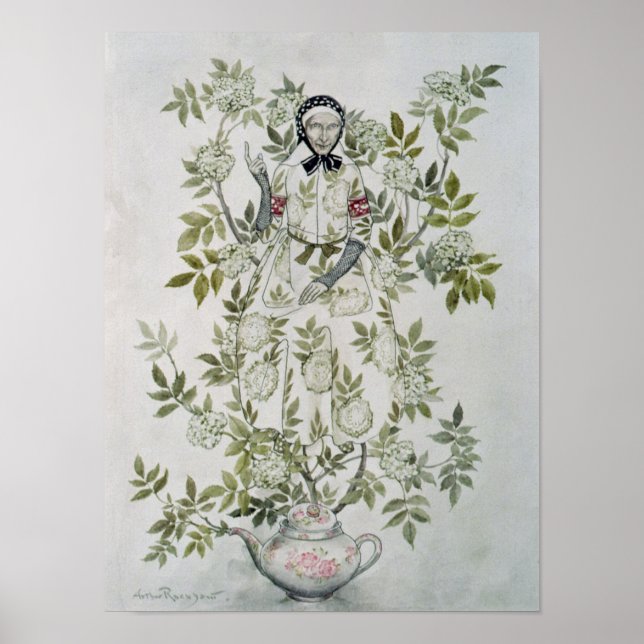 Póster Madre de árbol mayor (Frente)