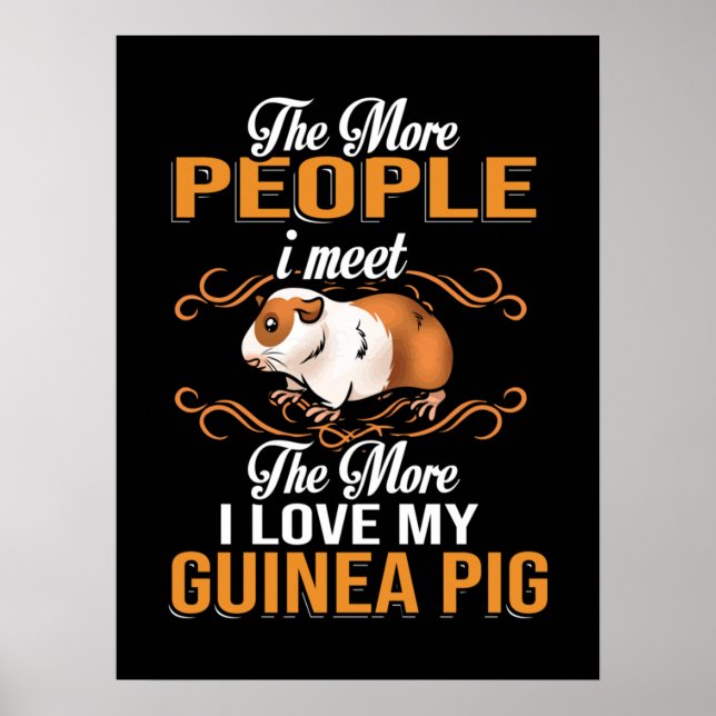 Póster Madre de cerdo guineana (Frente)