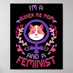 Póster Madre de cerdo obsequia a feminismo violento