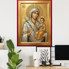 Póster Madre de Dios