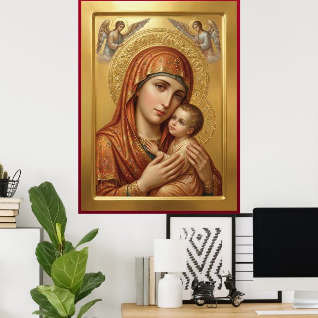 Póster Madre de Dios (Oficina en casa)