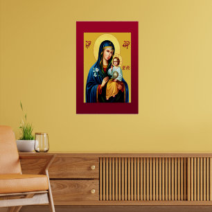 Póster Madre de Dios nueva roja