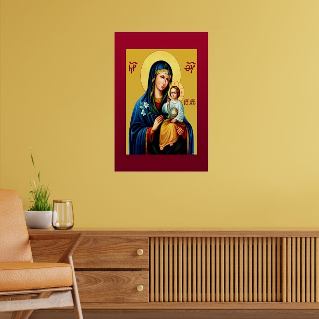 Póster Madre de Dios nueva roja (Salón 2)