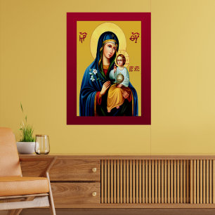 Póster Madre de Dios nueva roja