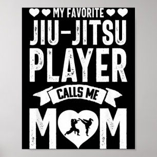 Póster Madre de Jiu Jitsu Brasileño BJJ Artes Marciales D