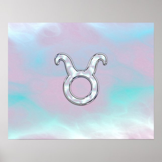 Póster Madre de la Astrología Zodiaca Taurus de la Perla (Frente)