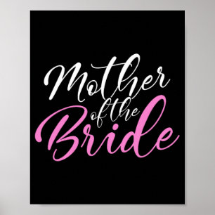 Póster Madre De La Fiesta De Matrimonio De Novias