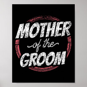 Póster Madre De La Madre De La Fiesta De La Boda De Mader