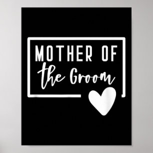 Póster Madre De La Madre Del Corazón Del Cebollo, Boda Ba
