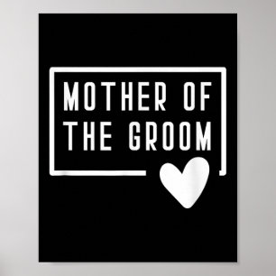 Póster Madre De La Madre Del Corazón Del Cebollo, Boda Ba