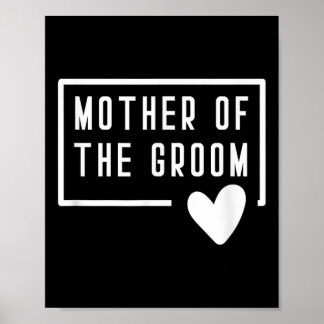 Póster Madre De La Madre Del Corazón Del Cebollo, Boda Ba