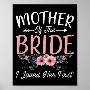 Póster Madre De La Novia Amé A Su Primera Novia Y Espos