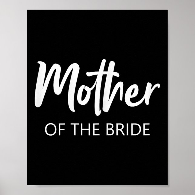 Póster Madre De La Novia Boda _1 (Frente)