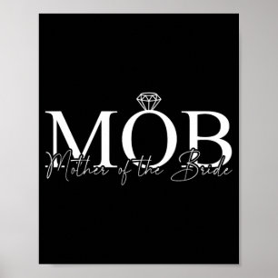 Póster Madre De La Novia, Boda De La Mob, Mamá Cute Brid